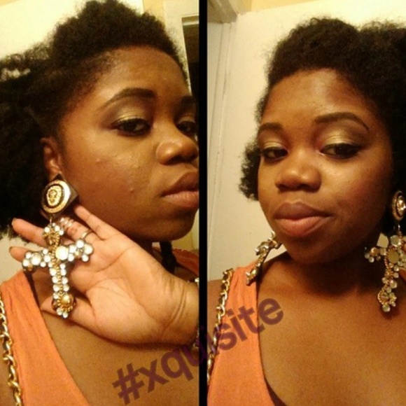 SALE! Fance' Custom Earrings - Picture 6 of 7